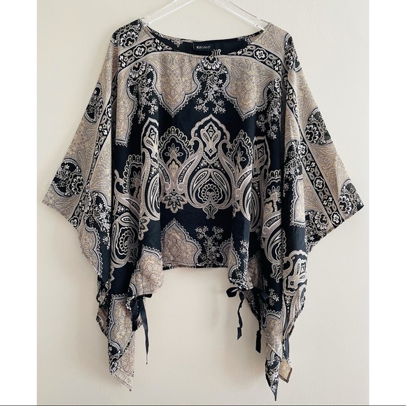 Lane Bryant Tops - LANE BRYANT HANDKERCHIEF BLOUSE